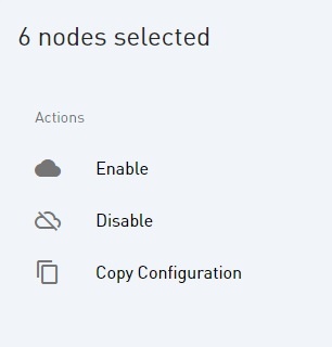 nodes selected V-Ray Swarm